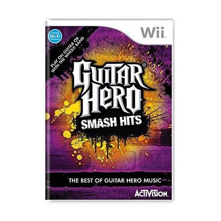 Jogo Guitar Hero: Smash Hits - Wii
