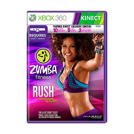 Jogo Zumba Fitness: Rush - Xbox 360