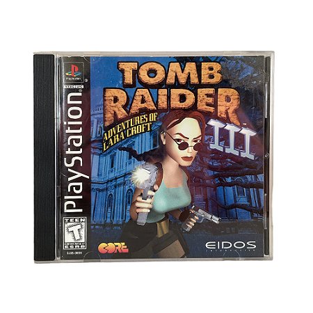 Jogo Tomb Raider III: Adventures of Lara Croft - PS1