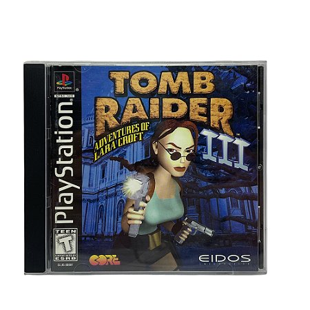 Jogo Tomb Raider III: Adventures of Lara Croft - PS1