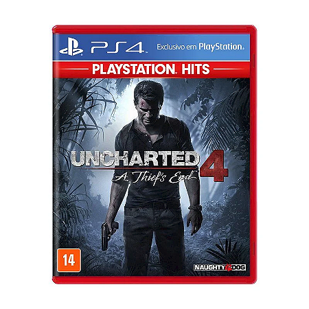 Jogo Uncharted 4: A Thief's End - PS4 (PlayStation Hits)
