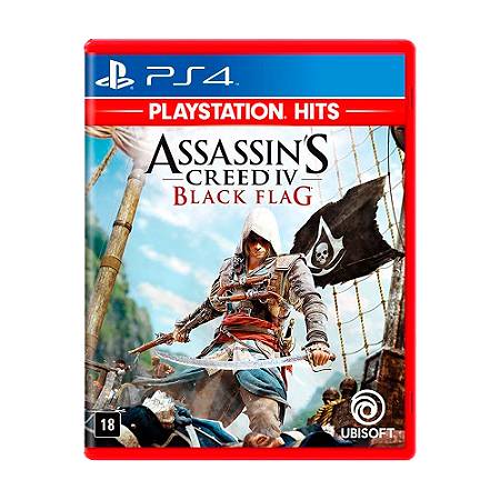 Jogo Assassin's Creed IV: Black Flag - PS4 (PlayStation Hits)
