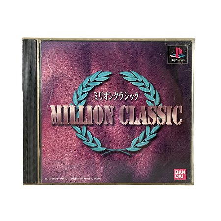 Jogo Million Classic - PS1 (Japonês)