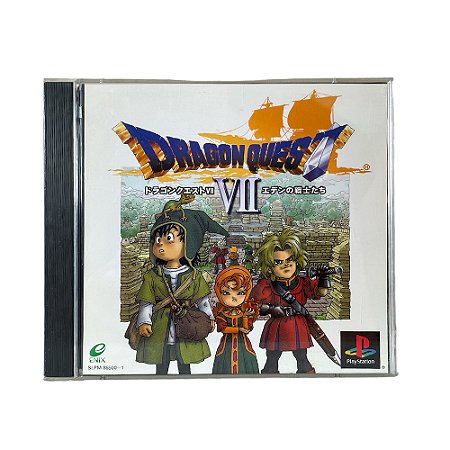 Jogo Dragon Quest VII: Eden no Senshi-tachi - PS1 (Japonês)