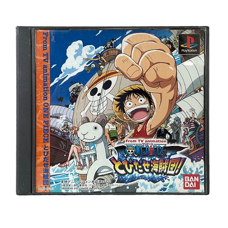 Jogo One Piece: Tobidase Kaizokudan! - PS1 (Japonês)