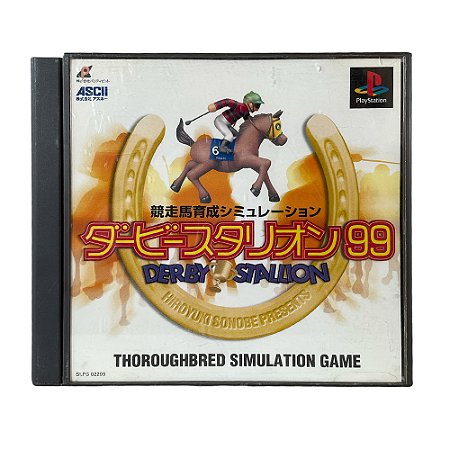 Jogo Derby Stallion '99 - PS1 (Japonês)
