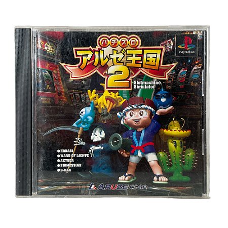 Jogo Pachi-Slot Aruze Oukoku 2 - PS1 (Japonês)