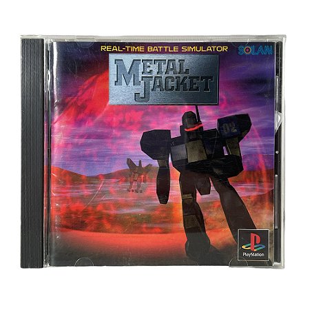 Jogo Metal Jacket - PS1 (Japonês)