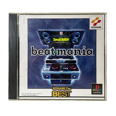 Jogo BeatMania (Konami the Best) - PS1 (Japonês)