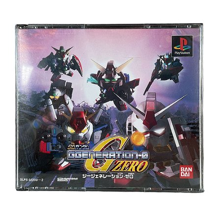 Jogo SD Gundam G Generation Zero - PS1 (Japonês)