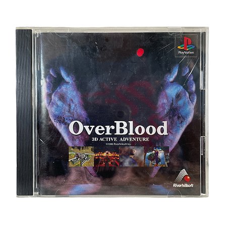 Jogo OverBlood - PS1 (Japonês)