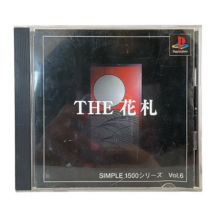 Jogo Simple 1500 Series Vol. 6: The Hanafuda - PS1 (Japonês)
