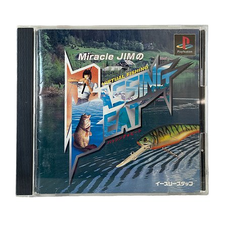 Jogo Miracle Jim no Bassing Beat - PS1 (Japonês)