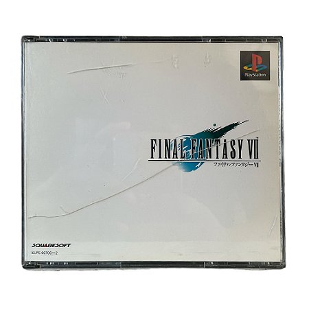 Jogo Final Fantasy VII - PS1 (Japonês)