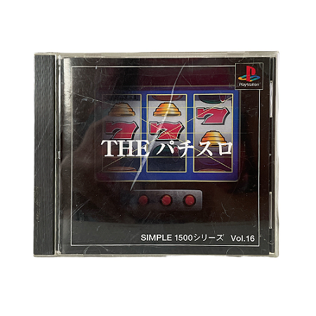 Jogo Simple 1500 Series Vol. 16: The Pachi-Slot - PS1 (Japonês)