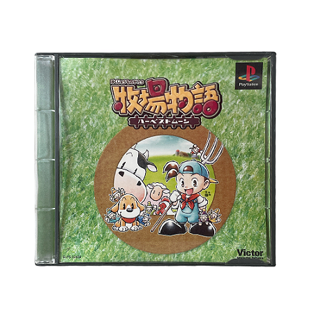 Jogo Bokujou Monogatari Harvest Moon - PS1 (Japonês)