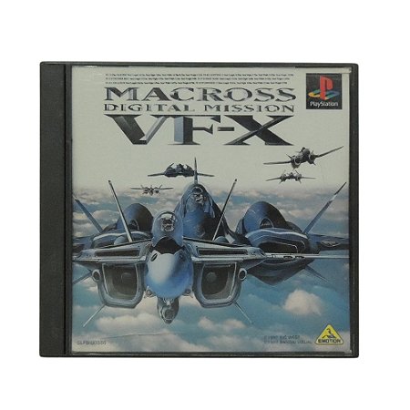 Jogo Macross Digital Mission VF-X - PS1 (Japonês)