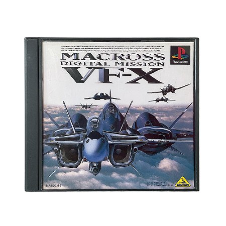 Jogo Macross Digital Mission VF-X - PS1 (Japonês)