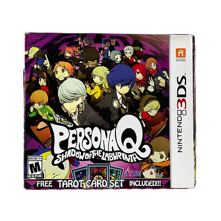 Jogo Persona Q: Shadow of the Labyrinth - 3DS
