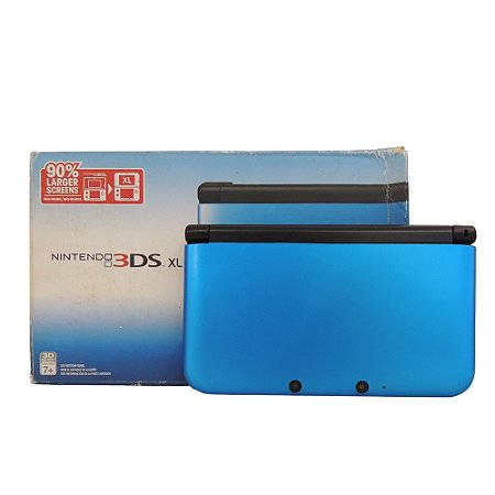 Console Nintendo 3DS XL Azul - Nintendo (Leia a descrição)