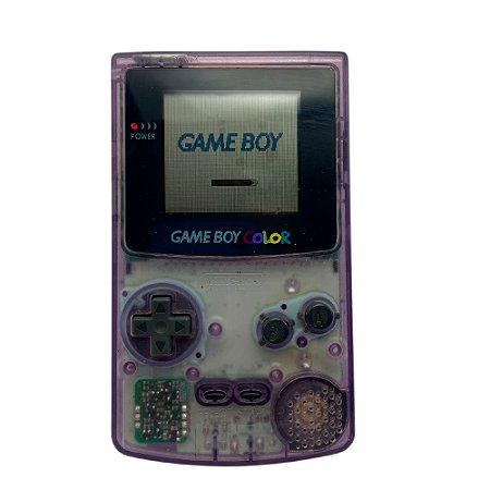 Console Game Boy Color Roxo Transparente - Nintendo