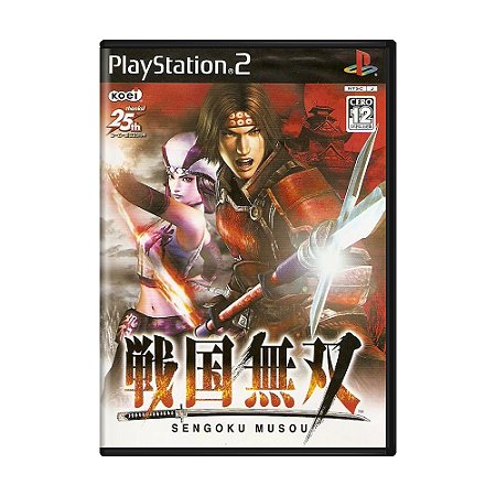 Jogo Sengoku Musou - PS2 (Japonês)