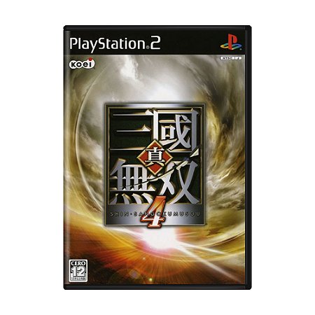Jogo Shin Sangoku Musou 4 - PS2 (Japonês)