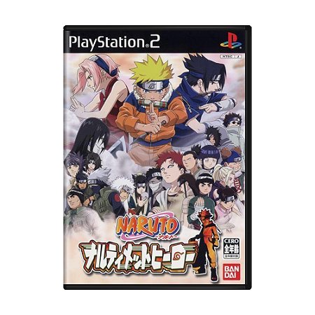 Jogo Naruto: Narutimate Hero - PS2 (Japonês)