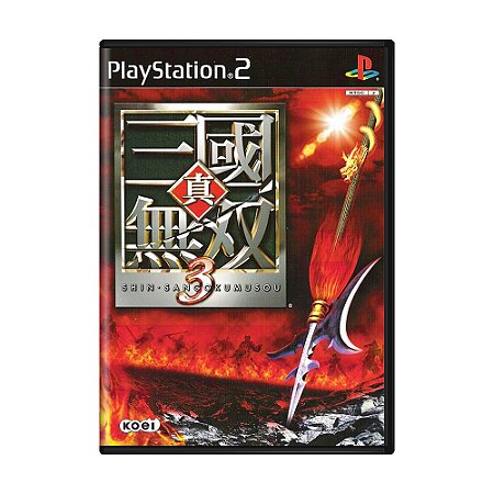 Jogo Shin Sangoku Musou 3 - PS2 (Japonês)