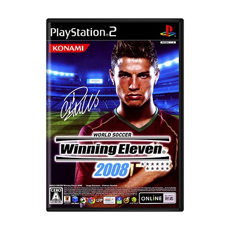 Jogo World Soccer Winning Eleven 2008 - PS2 (Japonês)