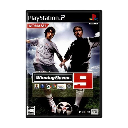 Jogo World Soccer Winning Eleven 9 - PS2 (Japonês)