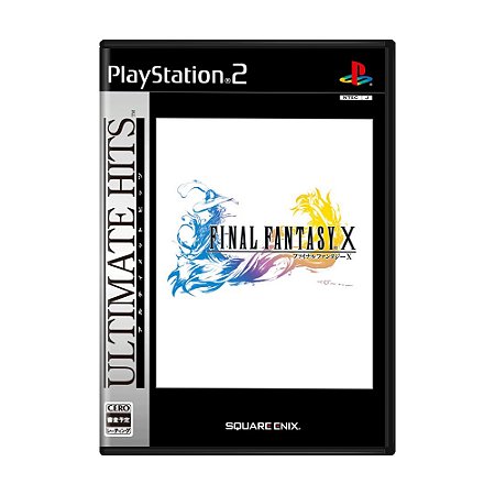 Jogo Final Fantasy X (Ultimate Hits) - PS2 (Japonês)