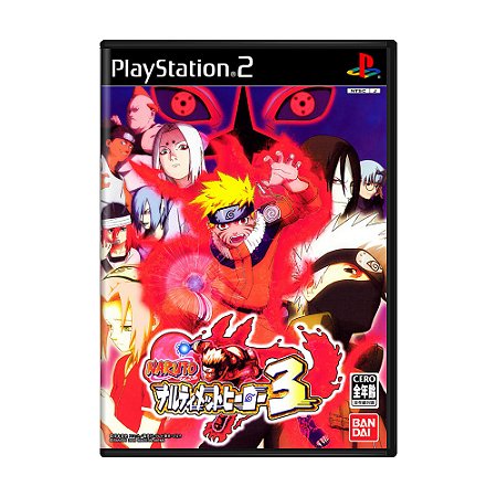 Jogo Naruto: Narutimate Hero 3 - PS2 (Japonês)