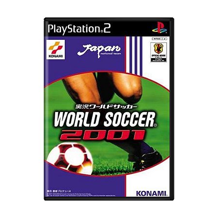 Jogo Jikkyou World Soccer 2001 - PS2 (Japonês)