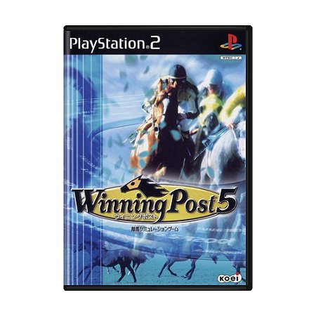 Jogo Winning Post 5 - PS2 (Japonês)