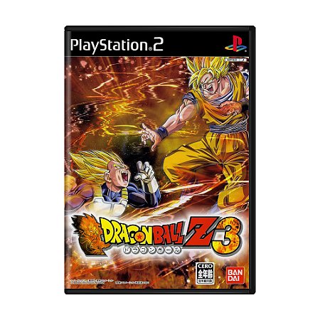 Jogo Dragon Ball Z 3 - PS2 (Japonês)