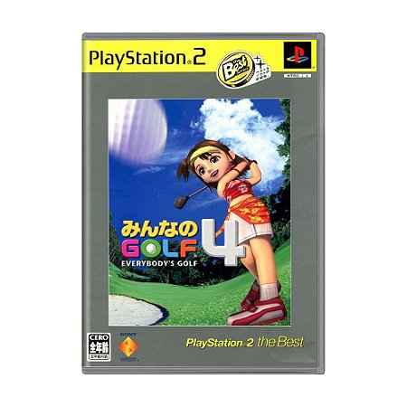 Jogo Minna no Golf 4 (PlayStation 2 the Best Reprint) - PS2 (Japonês)