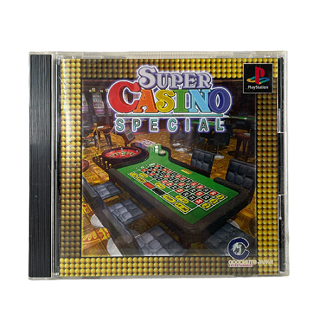 Jogo Super Casino Special - PS1 (Japonês)