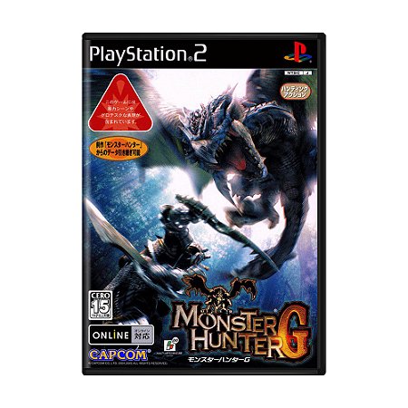 Jogo Monster Hunter G - PS2 (Japonês)