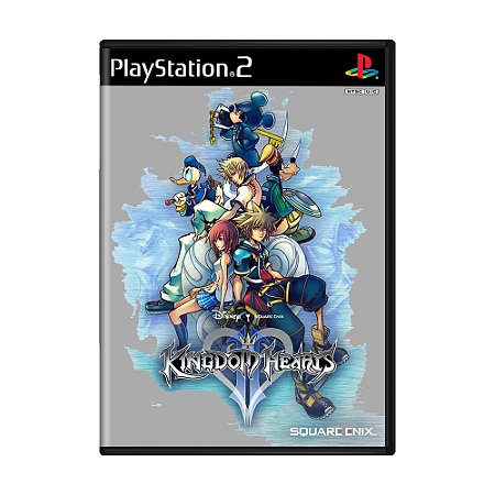 Jogo Kingdom Hearts II - PS2 (Japonês)