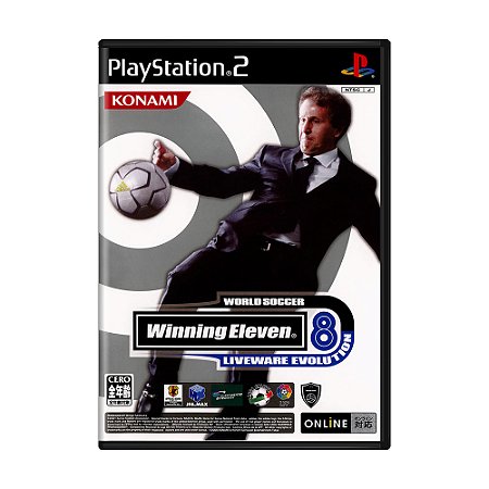 Jogo World Soccer Winning Eleven 8: Liveware Evolution - PS2 (Japonês)