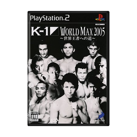 Jogo K-1 World Max 2005 - PS2 (Japonês)