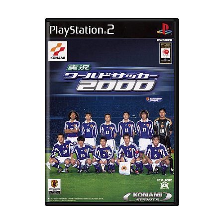 Jogo Jikkyou World Soccer 2000 - PS2 (Japonês)