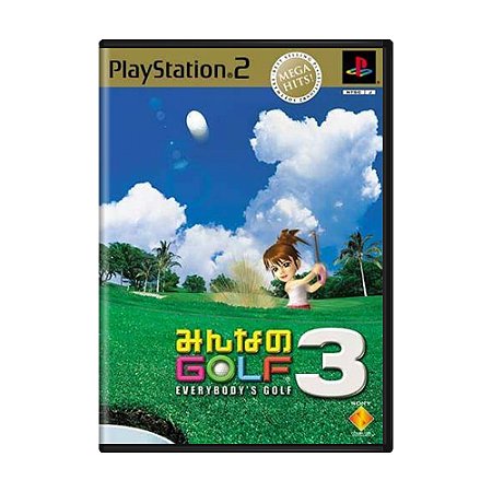 Jogo Minna no Golf 3 (Mega Hits!) - PS2 (Japonês)