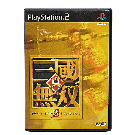 Jogo Shin Sangoku Musou 2 - PS2 (Japonês)