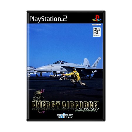 Jogo Energy Airforce aimStrike! - PS2 (Japonês)