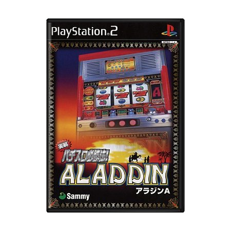 Jogo Jissen Pachi-Slot Hisshouhou! Aladdin A - PS2 (Japonês)