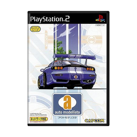 Jogo Auto Modellista - PS2 (Japonês)