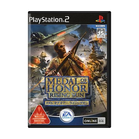 Jogo Medal of Honor: Rising Sun - PS2 (Japonês)