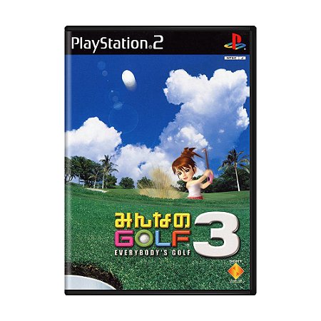 Jogo Minna no Golf 3 - PS2 (Japonês)